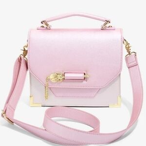 Loungefly Sailor Moon Scepter Latch Pink Handbag Crossbody
